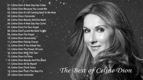 best of celine dion mixtape|Celine Dion greatest hits album.